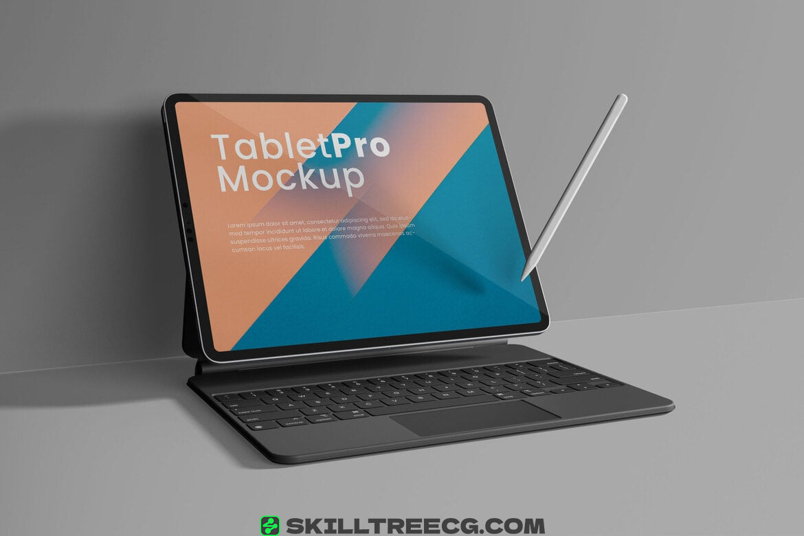 图片[2]-tablet ipad Pro Mockup（902365）-技能树